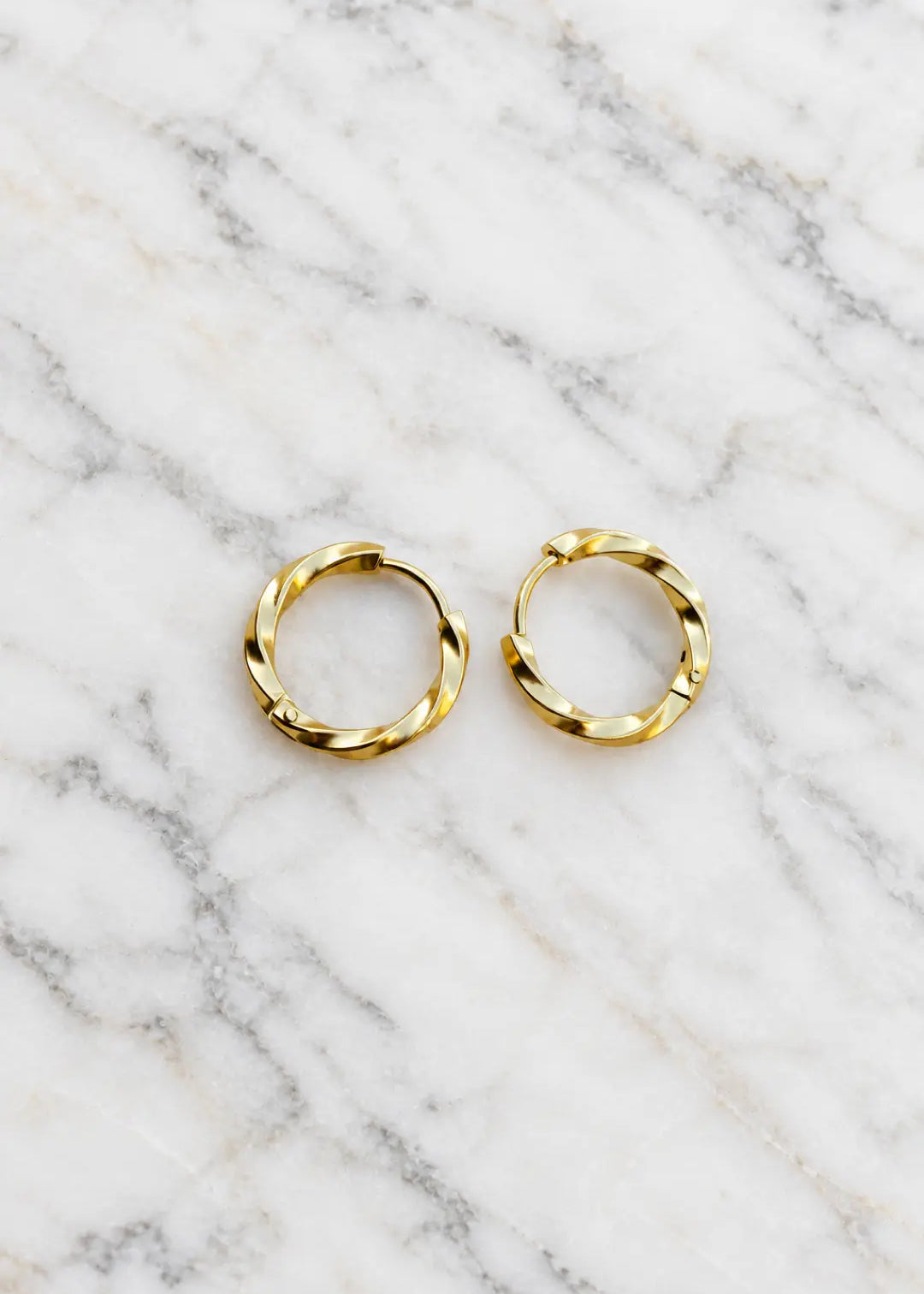 Twisted Hoops Medium