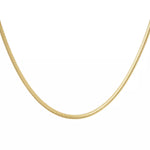 Goldene Snake Chain Halskette für Damen aus vergoldetem Edelstahl von OLANA W.
