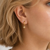 Stardust Hoops