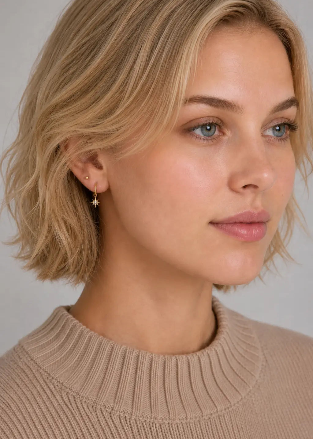 Stardust Hoops
