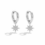 Stardust Hoops